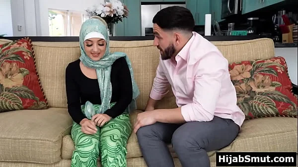 Virgin muslim teen in hijab deflowered by tutor and stepmom