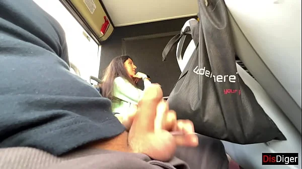 A stranger girl jerked off and sucked my dick in a public bus full of people