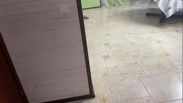 pregnant wife does not see her husband fucking her friend