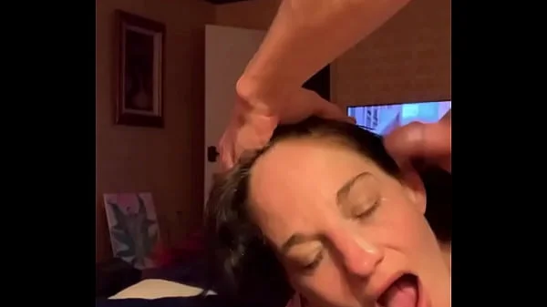 Teacher gets Double cum facial from 18yo